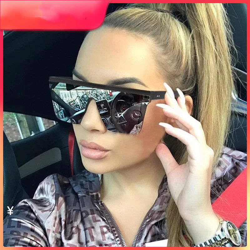 Box Frame Fashion Sunglasses