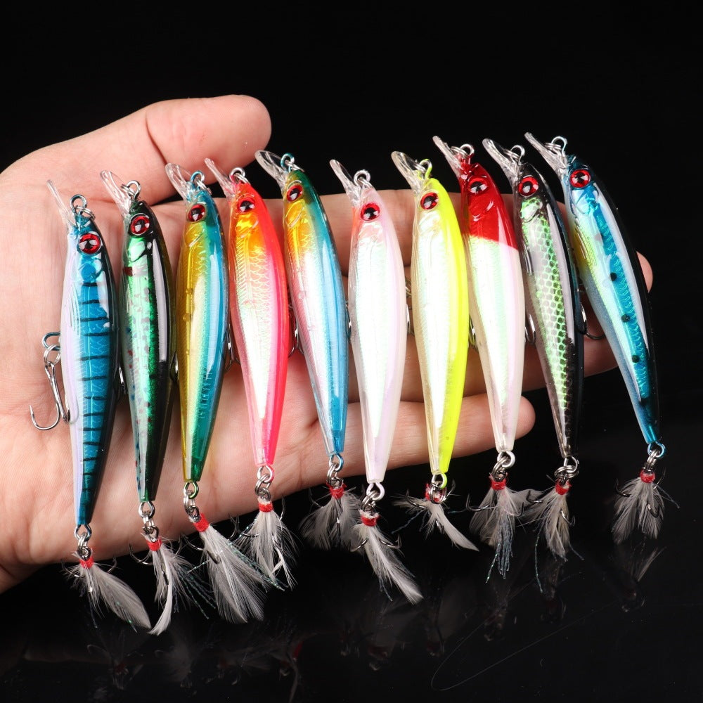 Simulation Laser Fake Bait 9 Cm7g Suit MI094