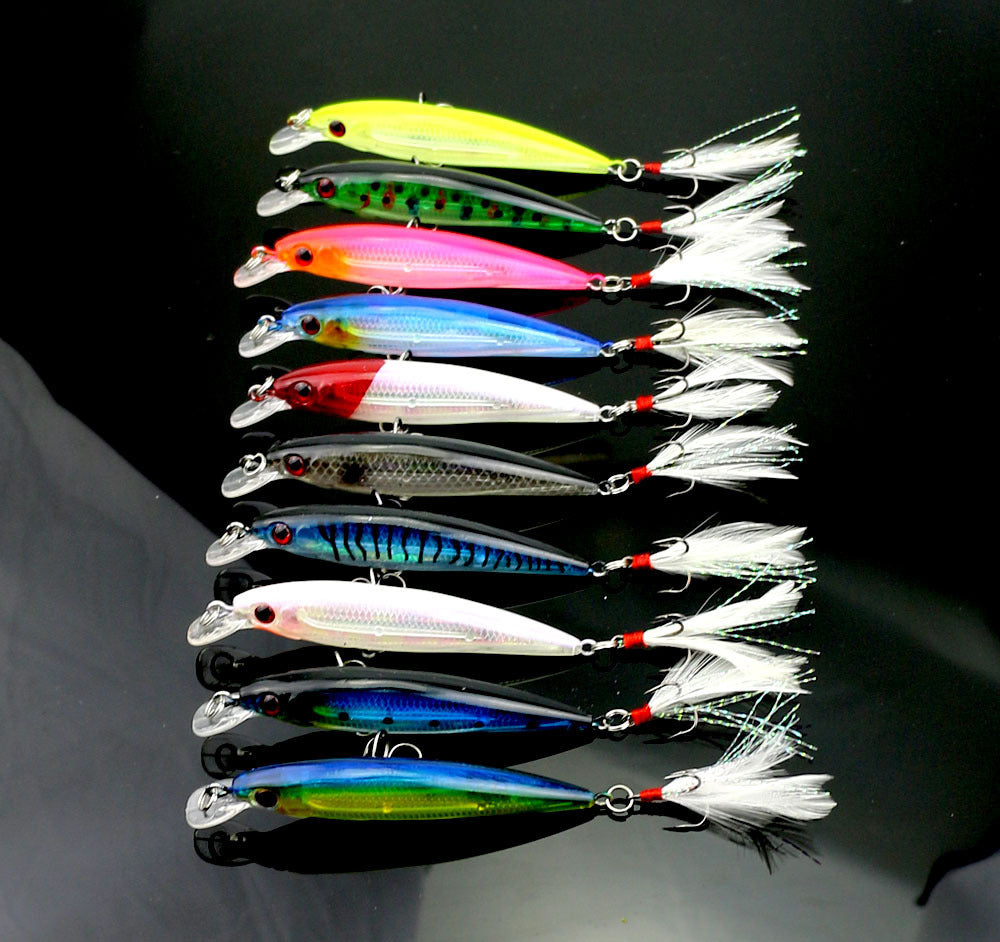 Simulation Laser Fake Bait 9 Cm7g Suit MI094