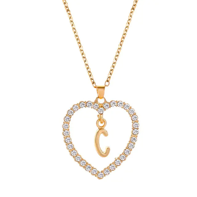 Initials Lette Necklace