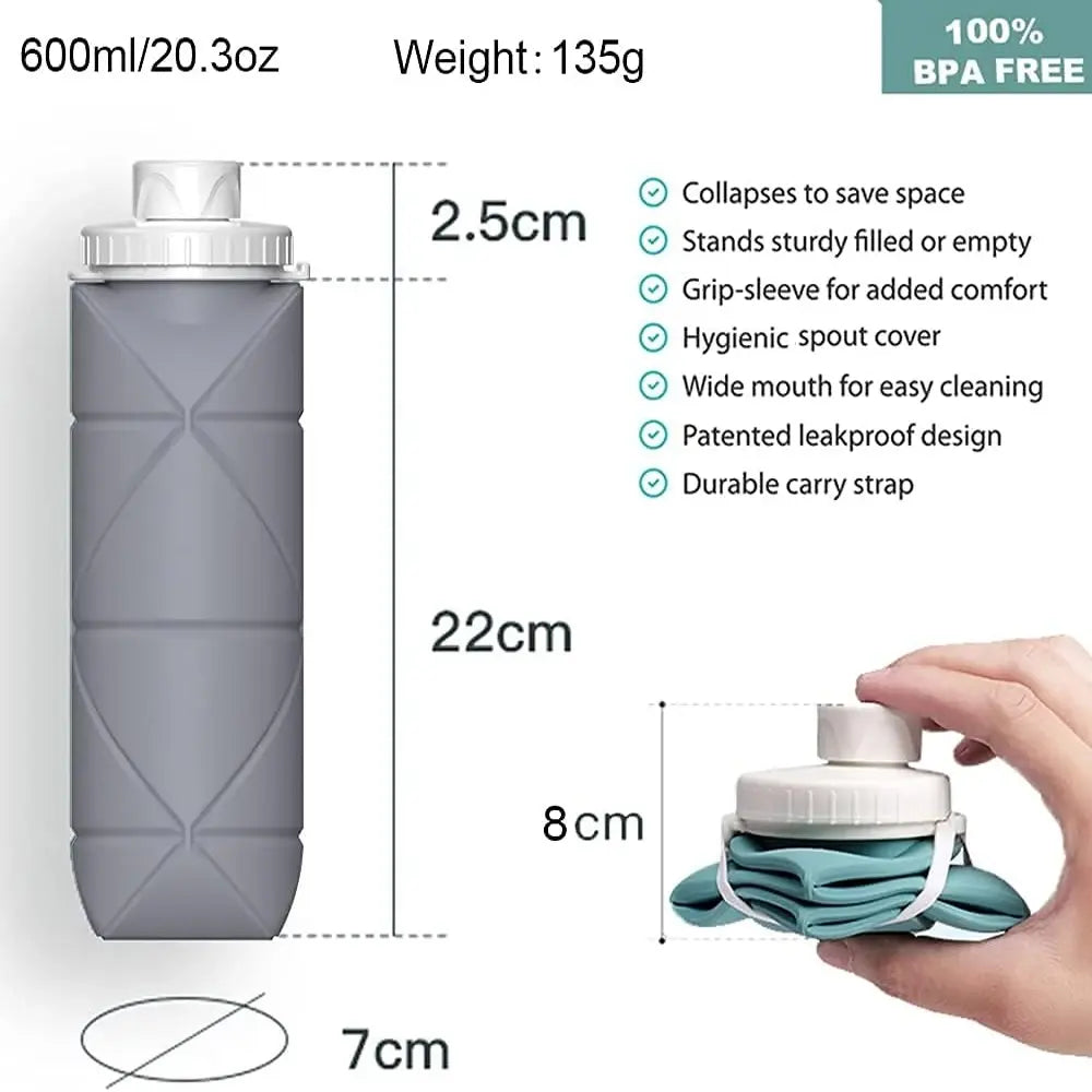 Foldable Silicone Hydration