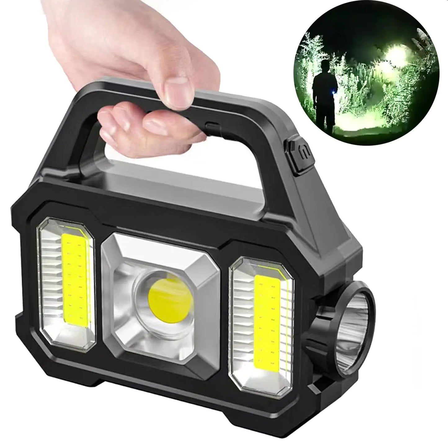 Solar Rechargeable Flashlight