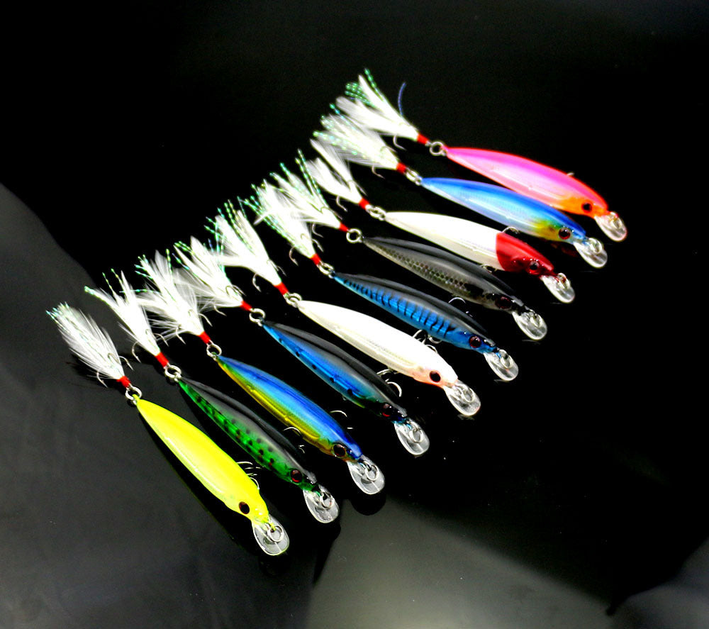 Simulation Laser Fake Bait 9 Cm7g Suit MI094